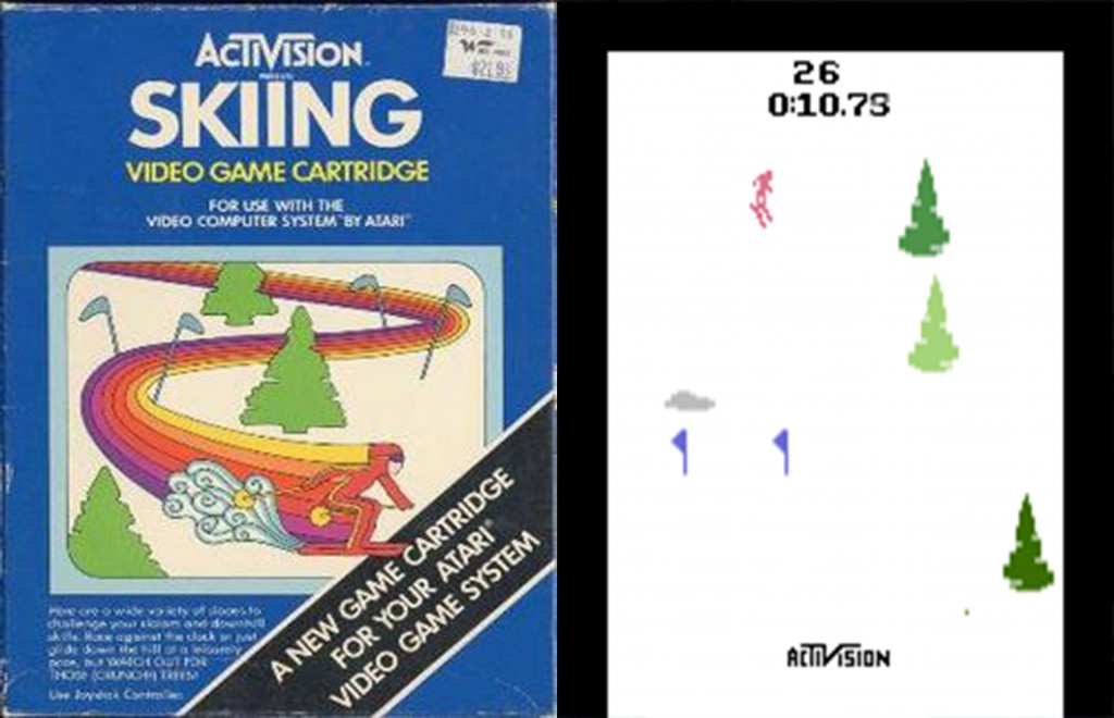 Skiing Atari