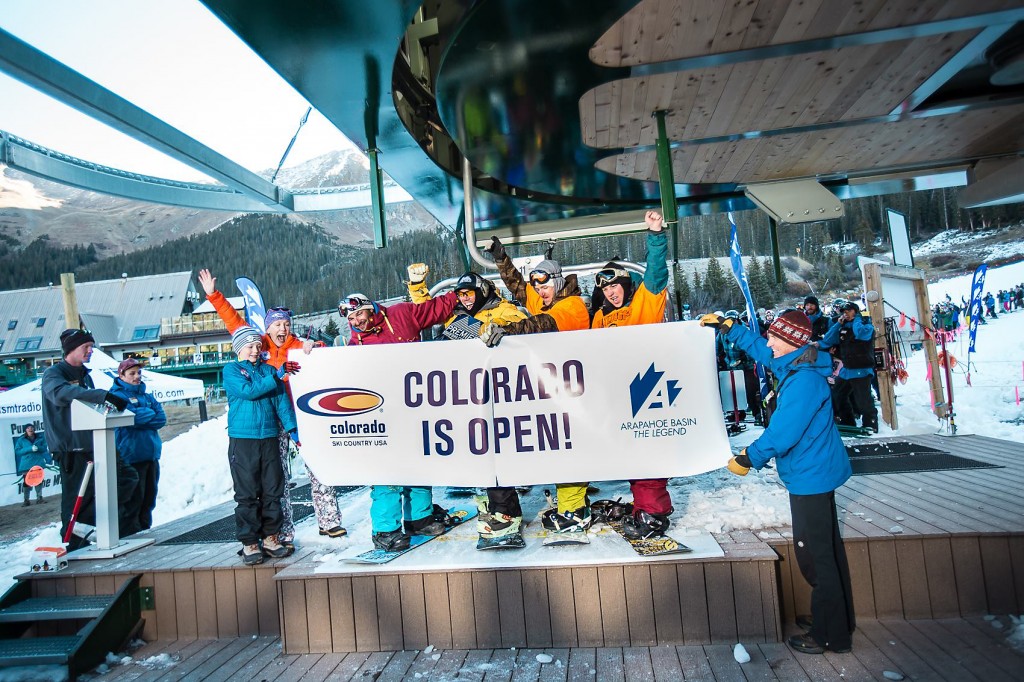 A-Basin, OPEN for business!