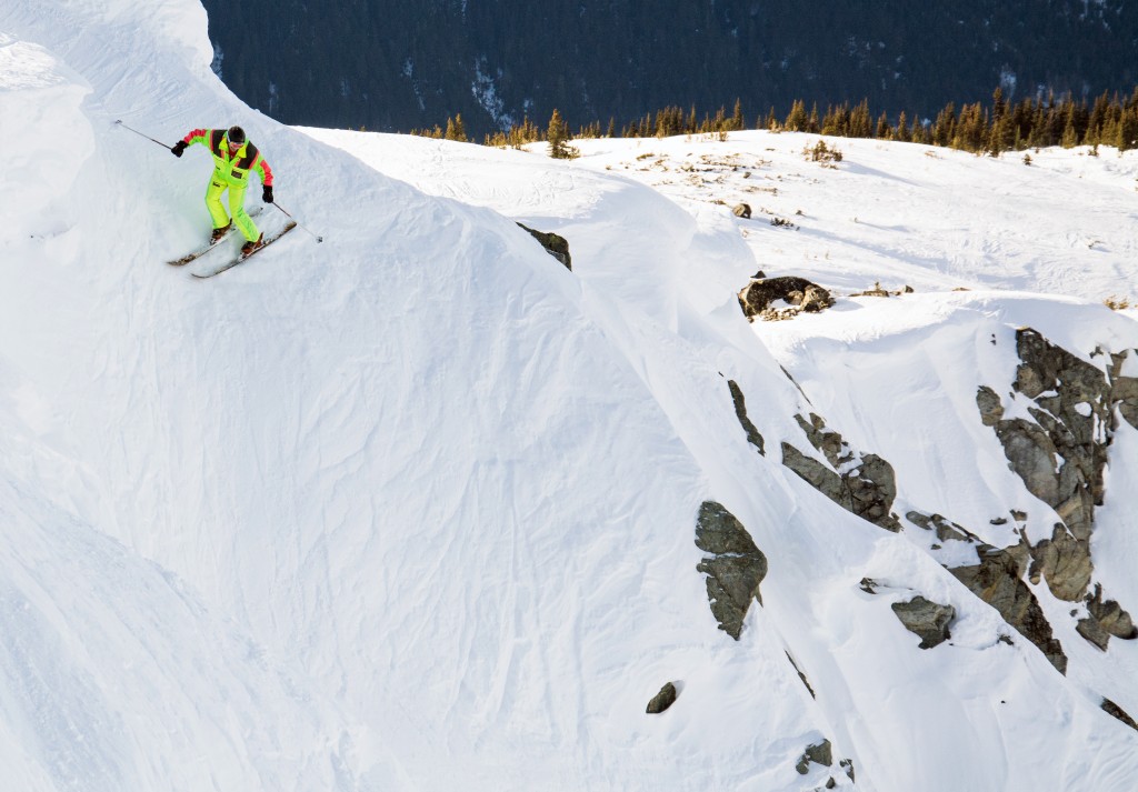 Nailing the steeps of Chainsaw Ridge