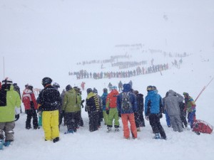 photo avalanche tignes. LE DL