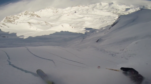 screen capture from Theo Lange avalanche video